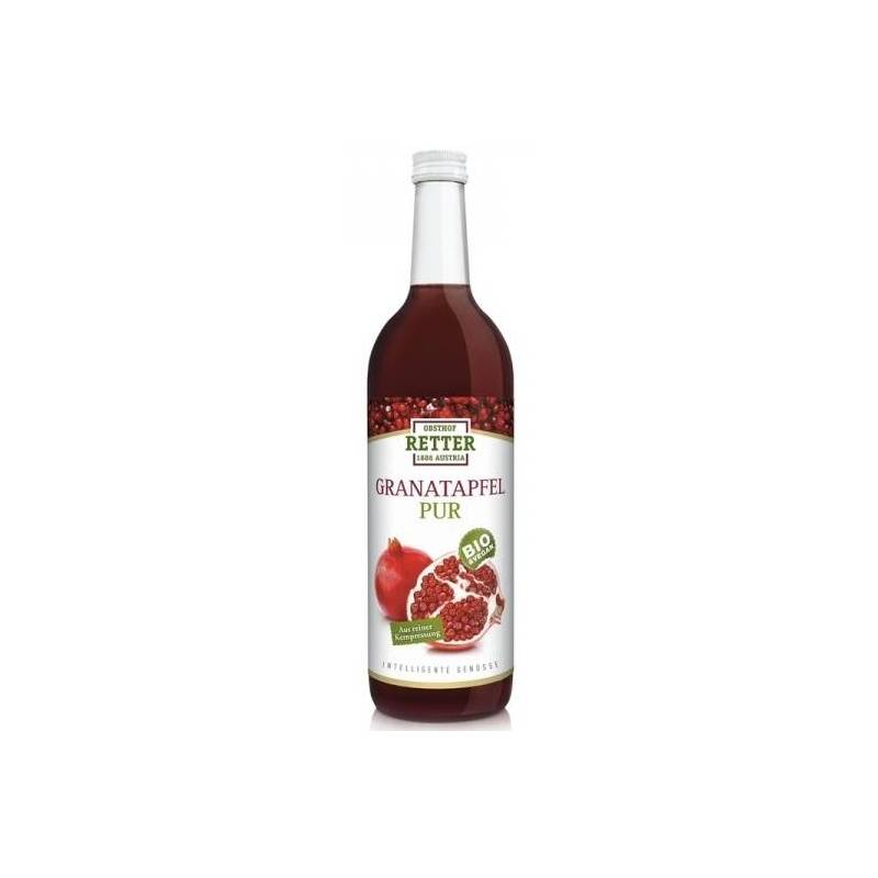Suc de rodie pur, eco-bio, 750ml - Retter