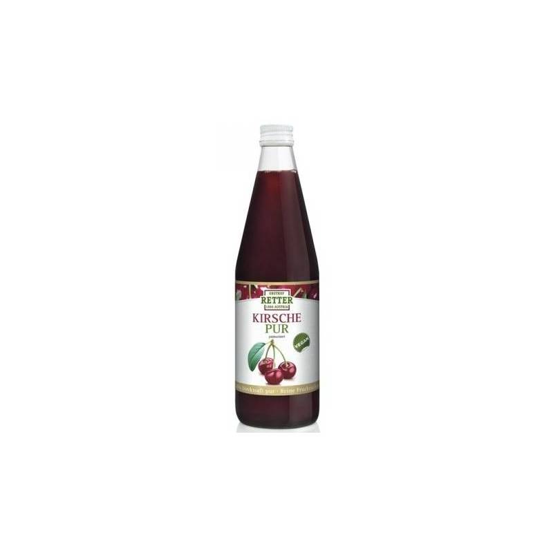 Suc de cirese pur, eco-bio, 500ml - Retter