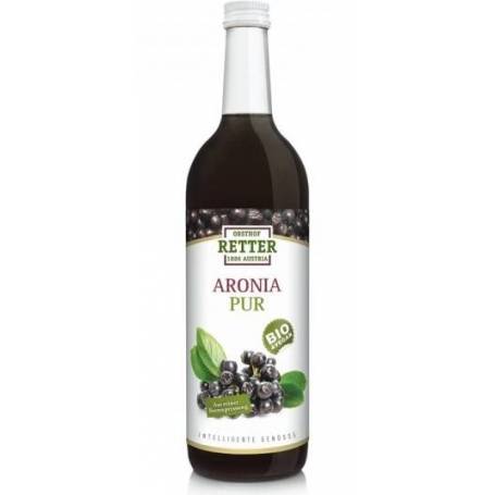 Suc de aronia pur, eco-bio, 750ml - Retter