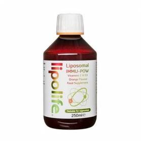 Lipolife IMMU-POW Vitamina C si D3 lipozomala, 250ml - Lipolife