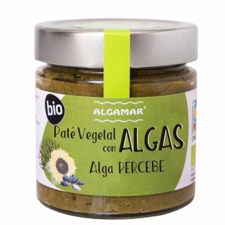 Pate vegetal cu alge Percebe, eco-bio, 180g - Algamar