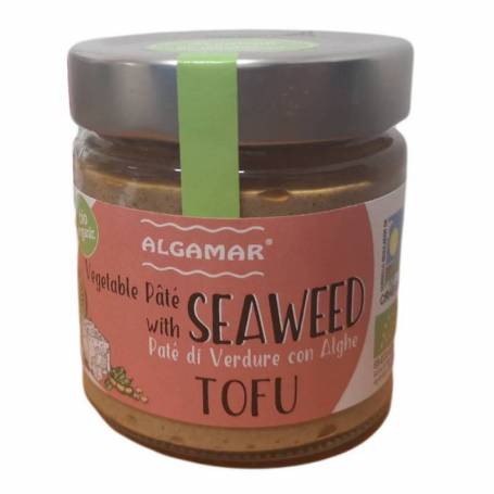 Pate vegetal cu alge si tofu, eco-bio, 180g - Algamar