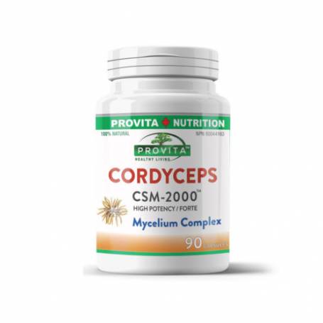 Cordyceps Csm-2000, 90cps - Provita - Organika
