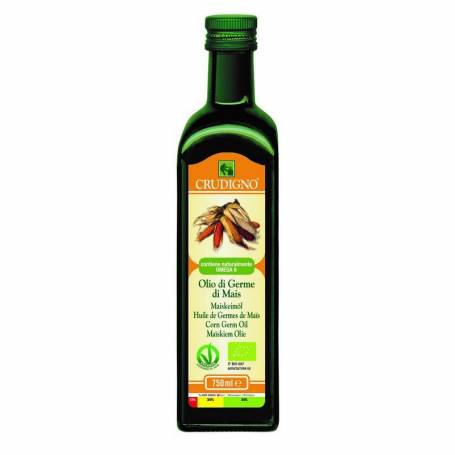 Ulei din germeni de porumb, eco-bio, 750ml- Crudigno