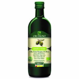 Ulei masline extras la rece, mediteranean, eco-bio, 1l - Crudigno