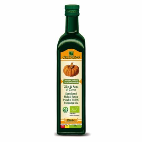 Ulei de dovleac, eco-bio, 250ml - Crudigno