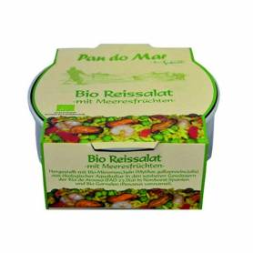 Salata de orez bio cu fructe de mare, eco-bio, 250g - Pan do Mar