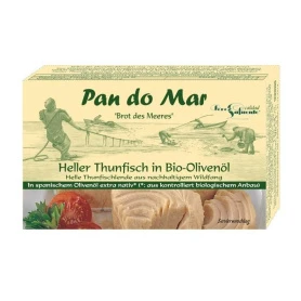 Ton in ulei de masline, eco-bio, 120g - Pan do Mar