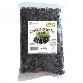 Coacaze negre uscate, eco-bio, 100g - EverBio