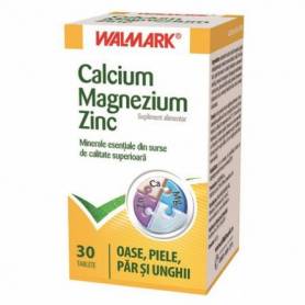 Calciu Magneziu si Zinc, 30capsule - Walmark