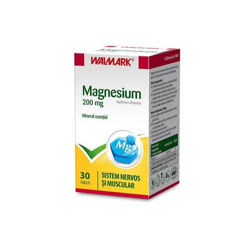 Magnesium, 200mg, 30tablete - Walmark