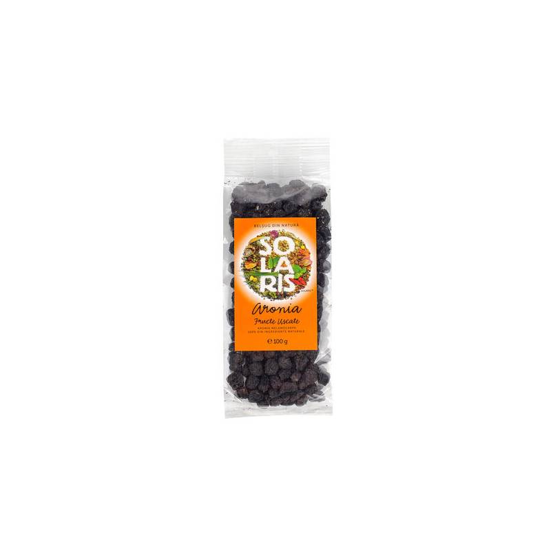 Fructe Uscate Aronia,100g - Solaris
