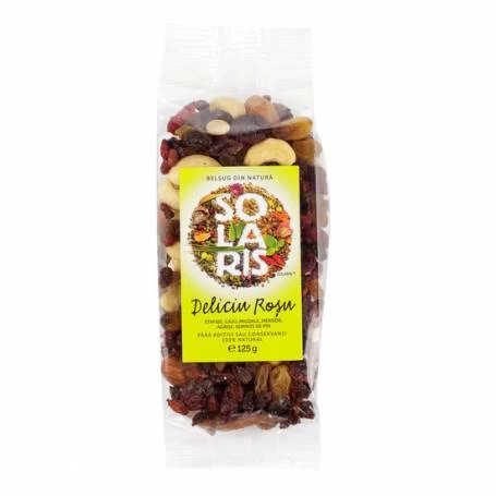 Deliciu rosu amestec cructe, 125g - Solaris