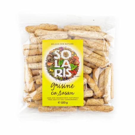 Grisine Integrale cu Susan, 100g - Solaris