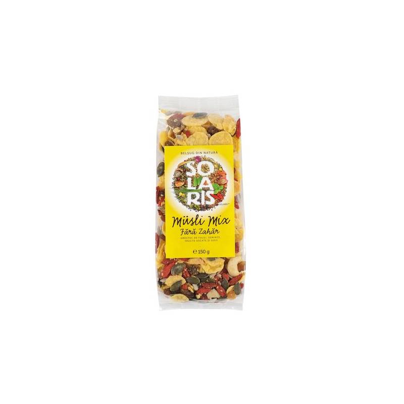 Musli mix fara zahar, 150g - Solaris