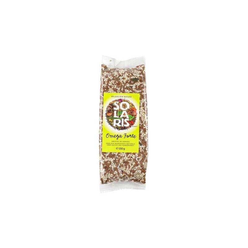 Omega forte amestec de seminte, 150g - Solaris