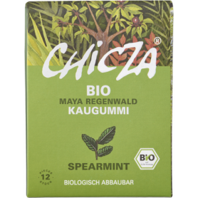 Guma de mestecat spearmint, eco-bio, 30g - Chicza