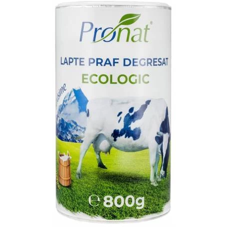 Lapte praf degresat, 1% grasime, 800g - Pronat