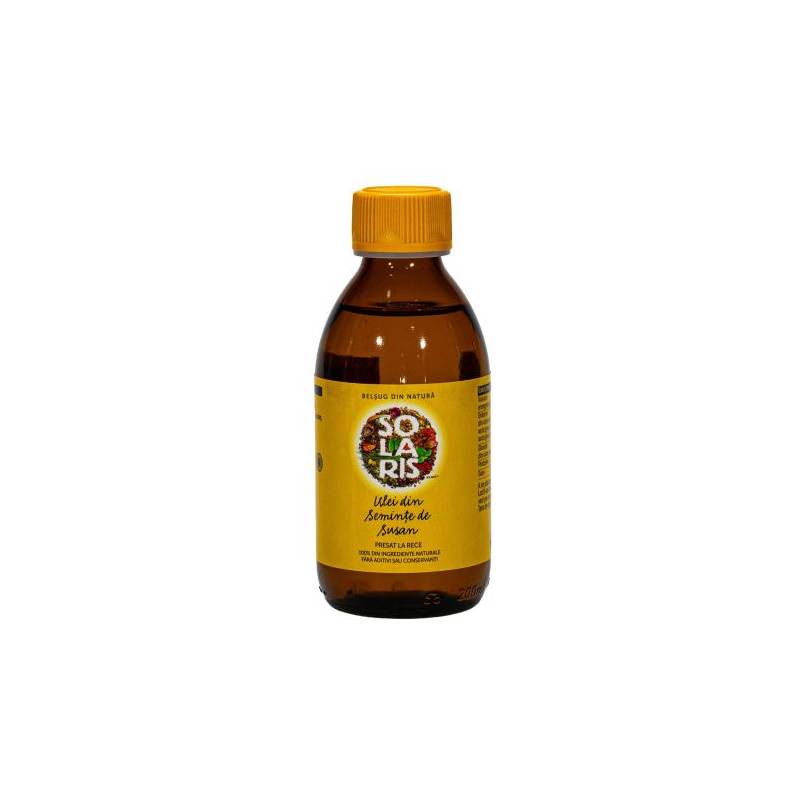 Ulei din seminte de susan, 200ml - Solaris