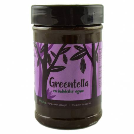 Crema tartinabila greentella vegana cu ciocolata, 300g - Wweeteria