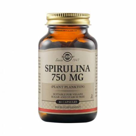 Spirulina, 750mg, 80cpr - Solgar