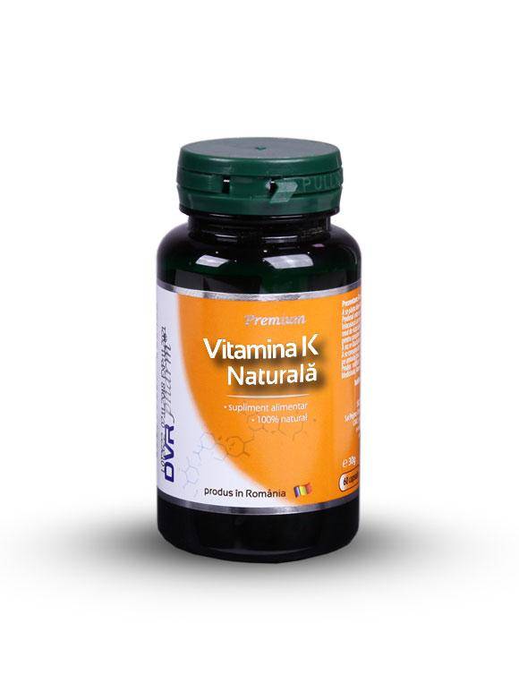 Vitamina k naturala, 60cps - dvr pharm