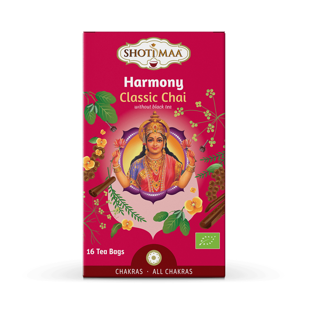 Ceai chakras harmony chai clasic, eco-bio, 16dz - shotimaa