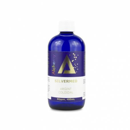 Argint coloidal SilverMed 50ppm, Pure Alchemy, 480ml - AGHORAS