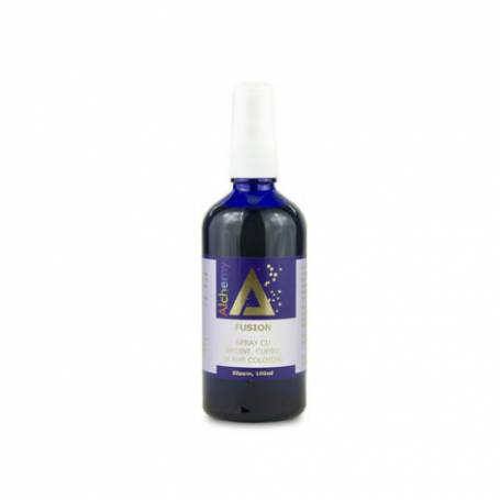 Loțiune pentru ingrijirea pielii, spray cu argint, cupru si aur coloidal 50ppm, ALCHEMY, 100ml - AGHORAS