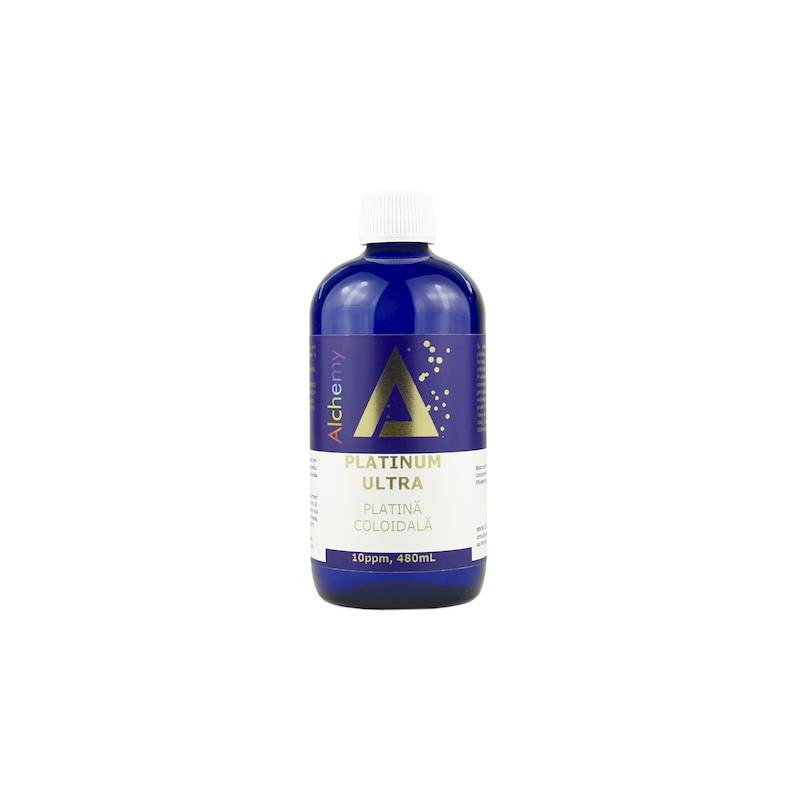 Platina coloidala Platinum Ultra, 10ppm, Alchemy, 480ml - AGHORAS
