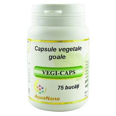 Vegi-caps capsule vegetale goale, 75buc - aghoras