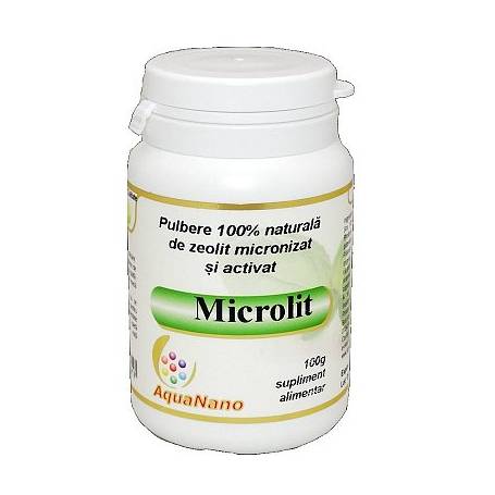 Zeolit Micronizat Si Activat, AquaNano, 100gr - AGHORAS