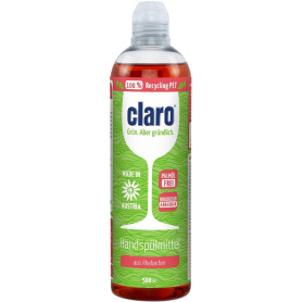 Detergent Lichid Pentru Spalarea Manuala A Vaselor, Cu Rubarba Eco-Bio 500ml - CLARO
