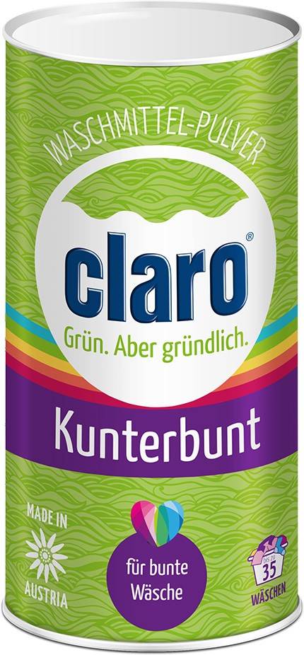Detergent Pulbere Ecologica Pentru Haine Colorate, 1kg - Claro