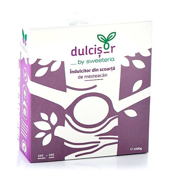 Dulcisor indulcitor din scoarta de mesteacan, 1kg - Sweeteria