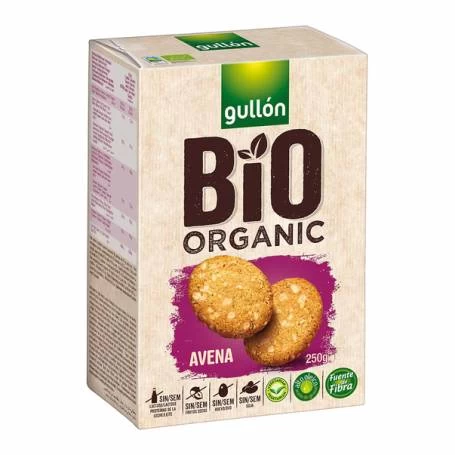 Biscuiti cu ovaz, eco-bio, 250g - Gullon