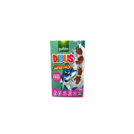 Biscuiti fara gluten Dibus Sharkies, 250 gr - Gullon