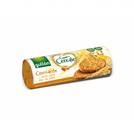 Biscuiti cu ovaz, porumb si orez expandat, 265g - Gullon