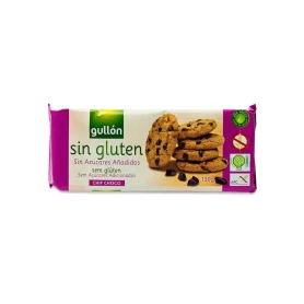 Fursecuri Chip Choco, fara gluten si fara zahar, 130g - Gullon