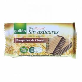 Napolitane cu ciocolata, fara zahar, 60g - Gullon