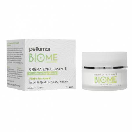 Crema Echilibranta pentru Ten Normal, Biome, 50ml - Pellamar