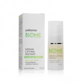 Serum lifting instant pentru ten normal, Biome, 15 ml - Pellamar