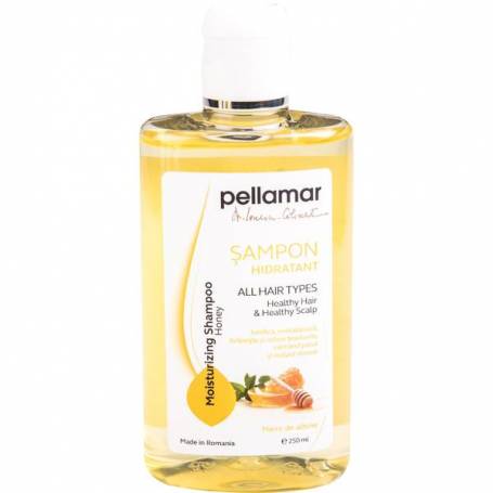 Sampon Hidratant cu Miere, 250ml - Pellamar