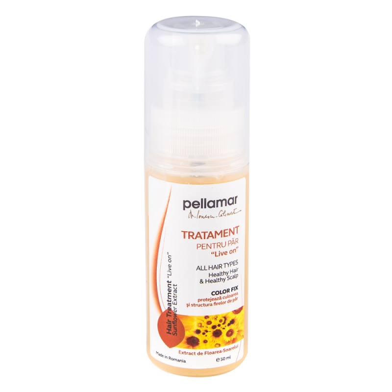 Tratament pentru protectia culorii parului vopsit, Live On Beauty