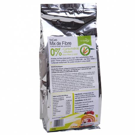 Faina de Fibre fara carbohidrati, 250g - NoCarb