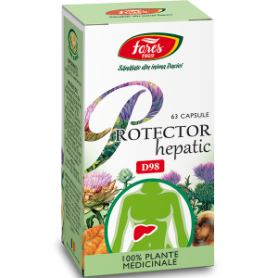 Protector hepatic, D98, 63 capsule - Fares