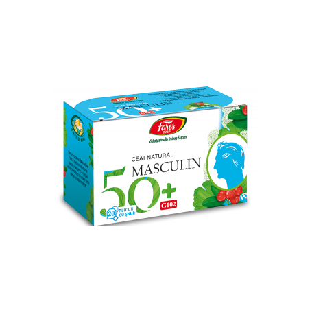 Ceai Masculin 50+, 20 plicuri, Fares