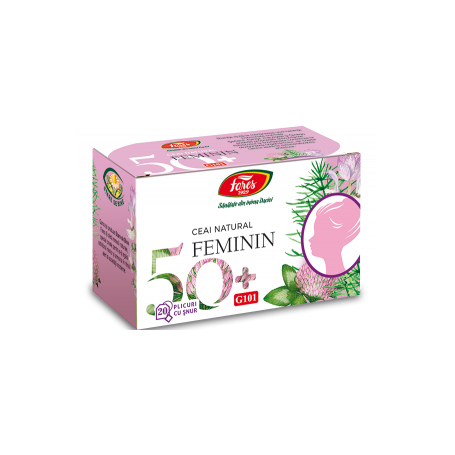 Ceai Feminin 50+, 20 plicuri - Fares