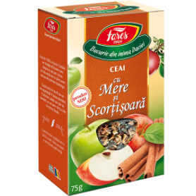 Ceai cu mere si scortisoara, vrac, 50g, Fares