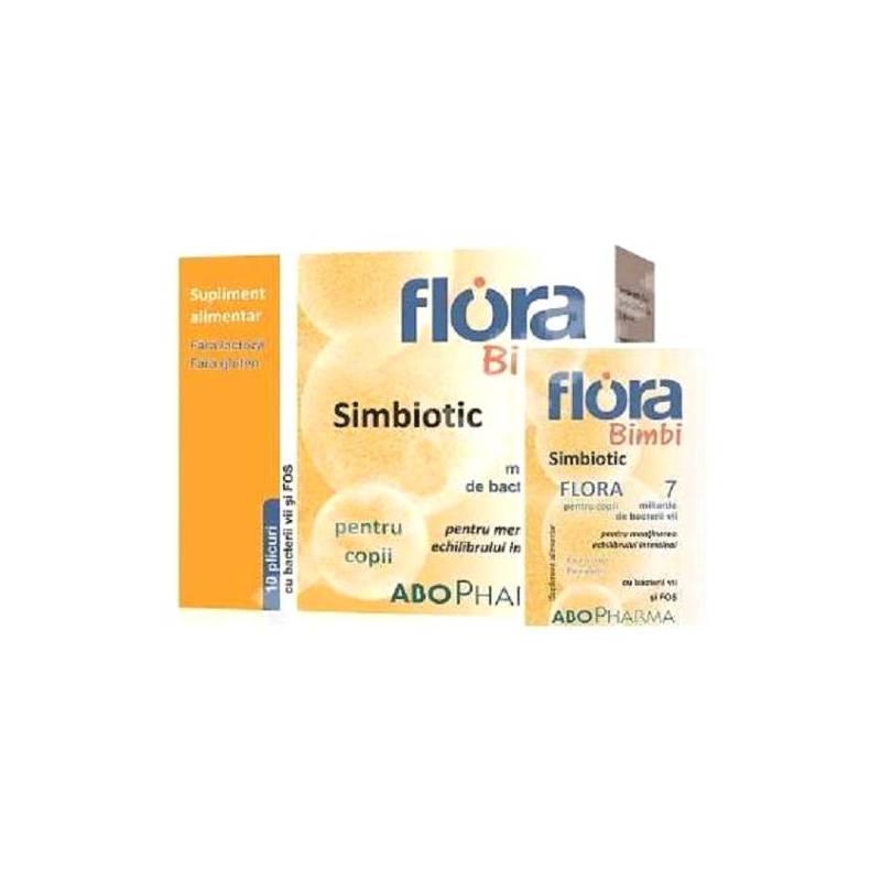 Flora bimbi 7 miliarde de bacterii vii 10plicuri - ABO PHARMA